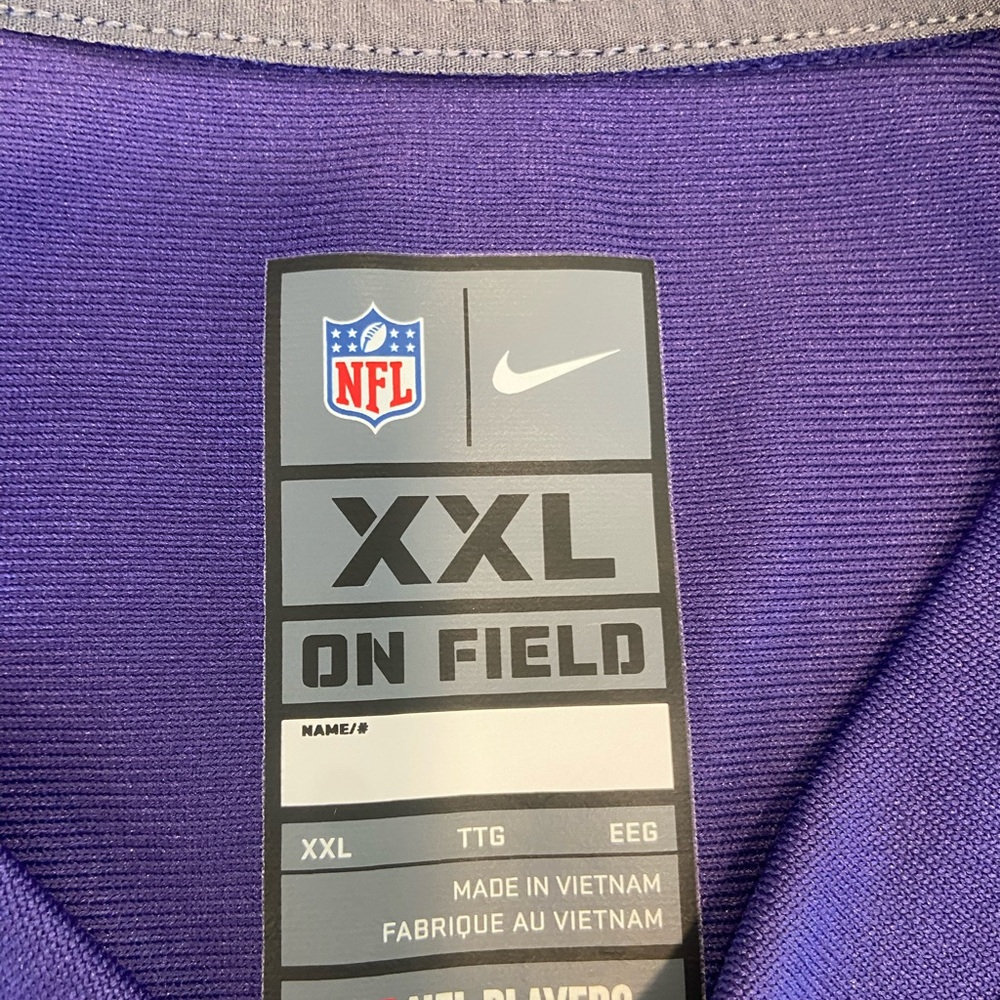 Baltimore Ravens Nike Tyler Linderbaum Purple Ravens Jersey-XXL - Picture 6 of 9